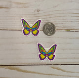 Set of Two Butterfly Flatbacks   No.74