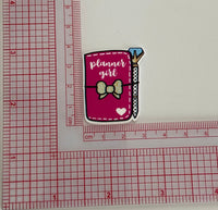 No.66   Set of Two Planner Girl Flatbacks