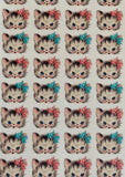 No.5   Kitty Cat Pleather Sheet