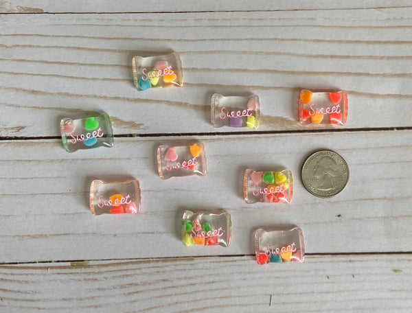 SALE No.462 Set of TWO Sweet Candy Charms – kjeffery0916