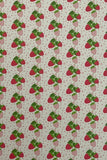 No.9   Strawberries Pleather Sheet Faux Leather